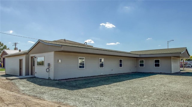 view of back of house