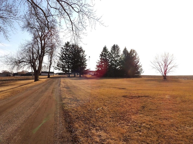 view of road