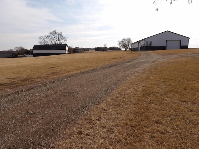 view of street with driveway