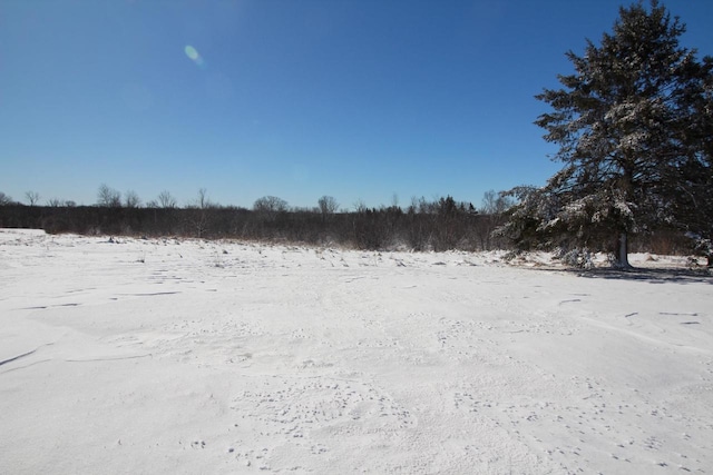 view of snowy landscape