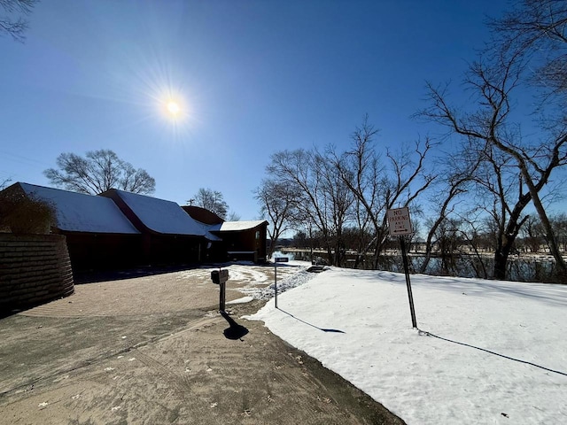 exterior space with driveway