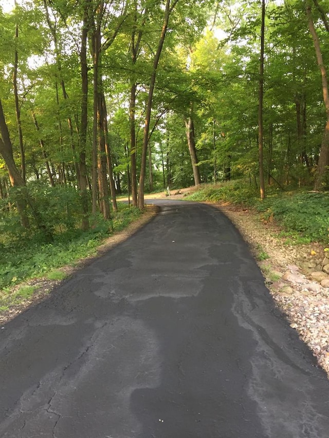 view of road