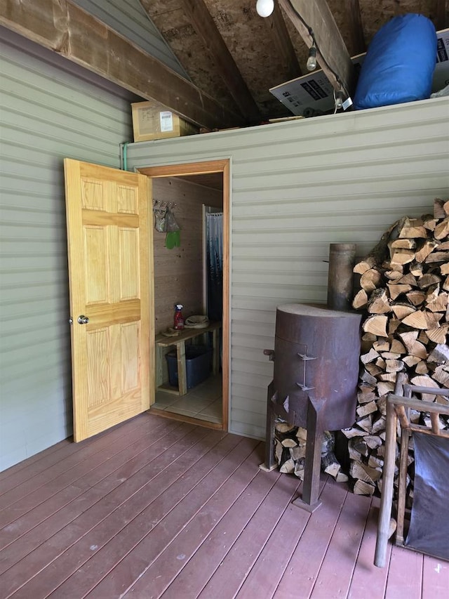 2838 W 3rd Dr, Oxford, WI 53952 - view of wooden deck