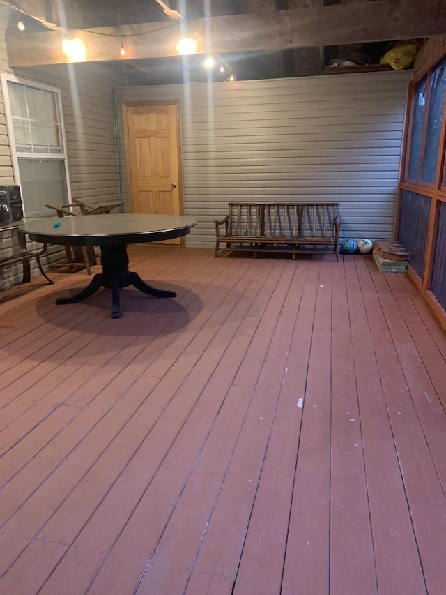 2838 W 3rd Dr, Oxford, WI 53952 - view of wooden terrace