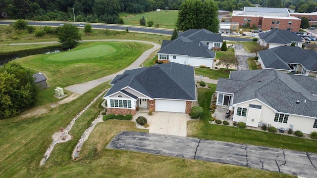 birds eye view of property featuring a residential view