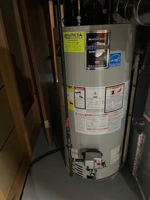 utilities with gas water heater