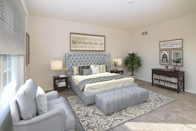 408 Canterbury Ct Unit Lt151Jackson, Williams Bay, WI 53191 - carpeted bedroom with visible vents and baseboards