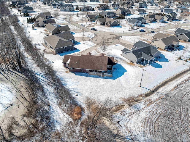 drone / aerial view featuring a residential view