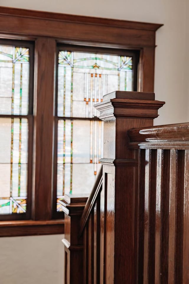 view of staircase