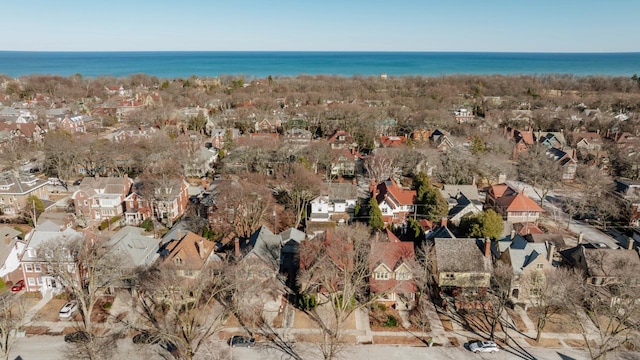 drone / aerial view featuring a residential view