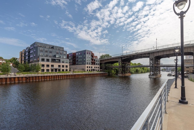 property view of water