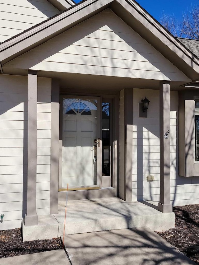 view of entrance to property