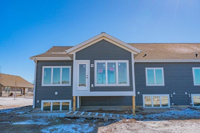 view of rear view of house