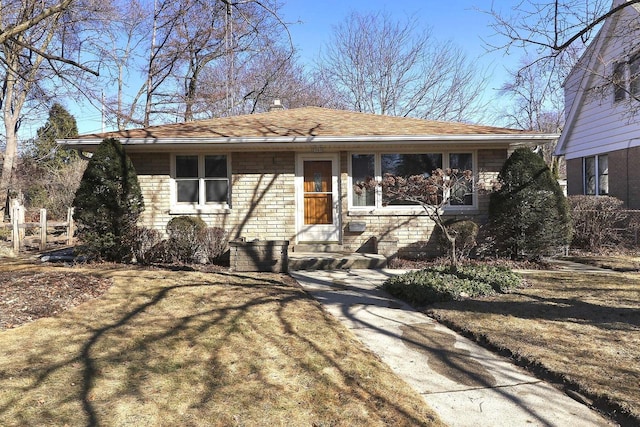 view of ranch-style home