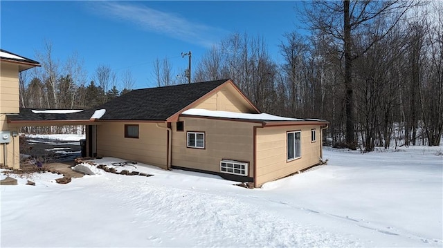 14091 W County Highway B, Hayward, WI 54843 - view of snow covered exterior