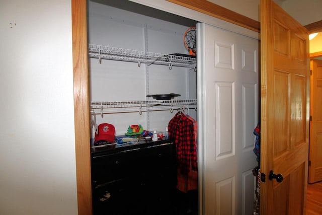 view of closet