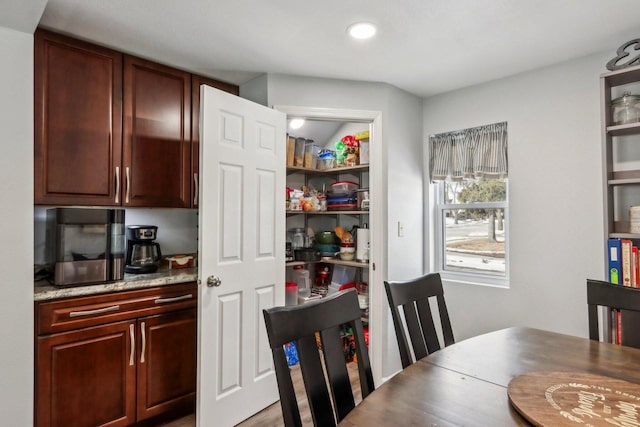 view of dining space