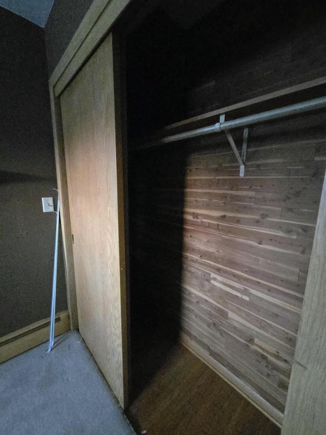 view of closet