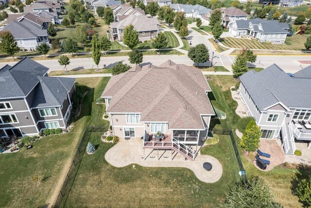 784 Westbridge Trl, Waunakee, WI 53597 - drone / aerial view with a residential view