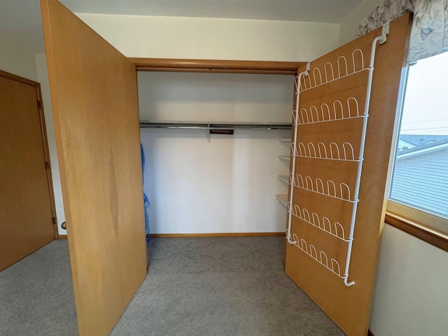 view of closet