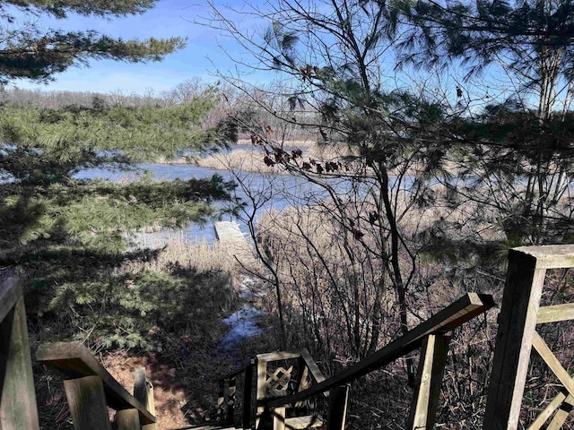 view of water feature