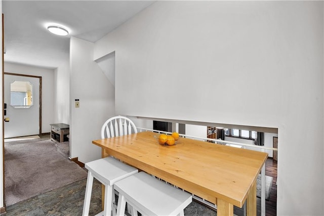 dining space featuring plenty of natural light