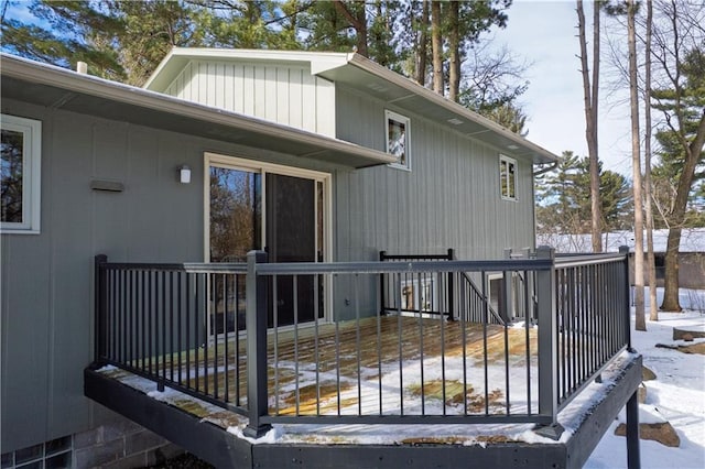 view of rear view of property