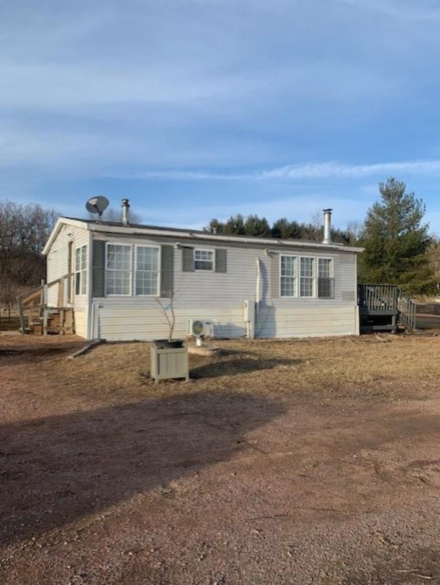 view of manufactured / mobile home