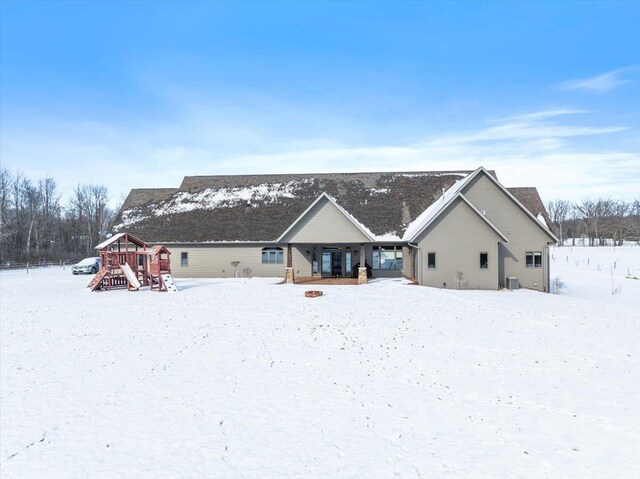 9073 Richfield Dr, Marshfield, WI 54449 - exterior space with a playground