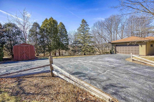 view of road with driveway