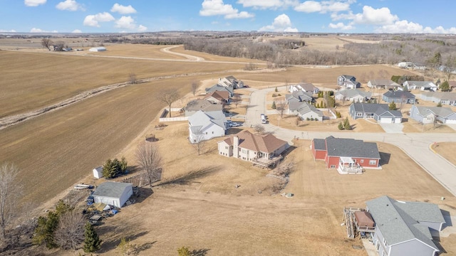 drone / aerial view featuring a residential view