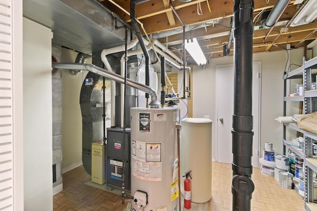 utilities with water heater