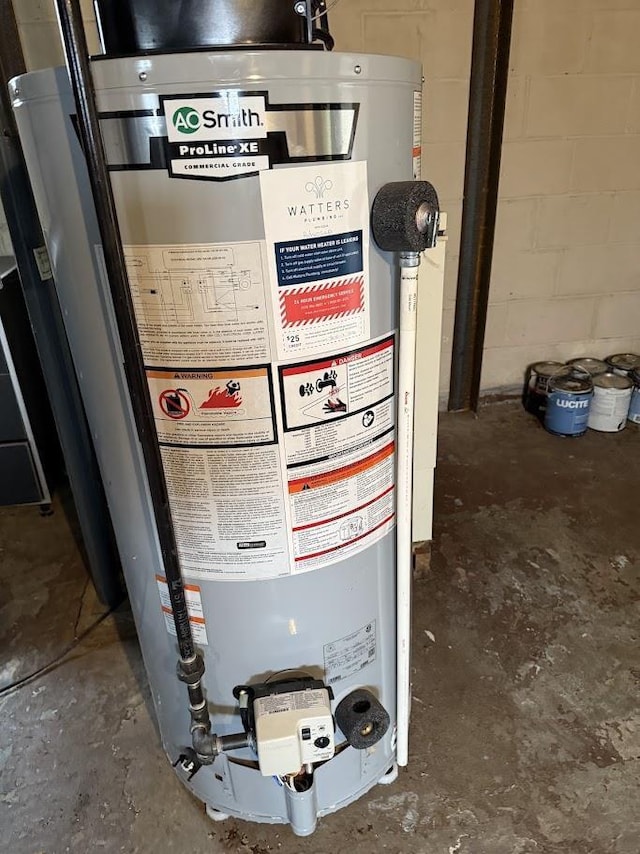 utilities with gas water heater