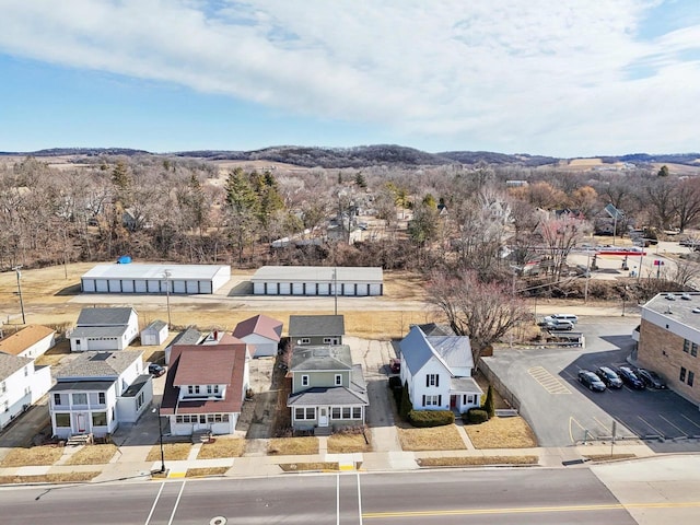 birds eye view of property featuring a residential view