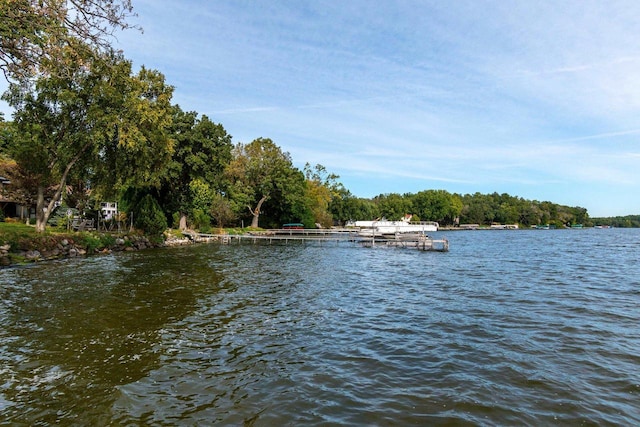 3018 Waubesa Ave, Madison, WI 53711 - water view with a boat dock