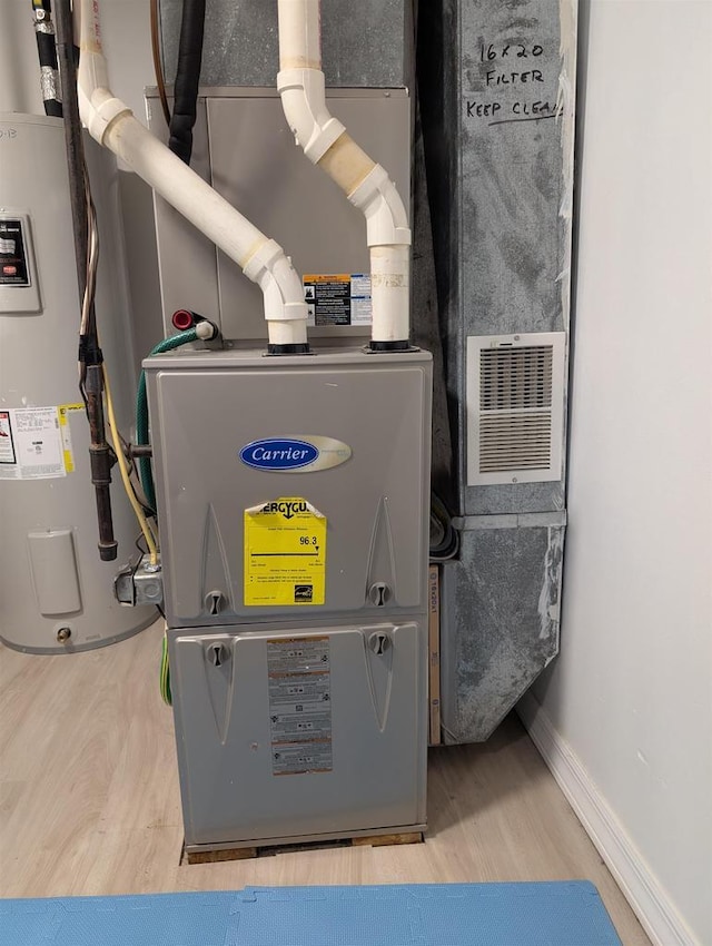 utilities with electric water heater