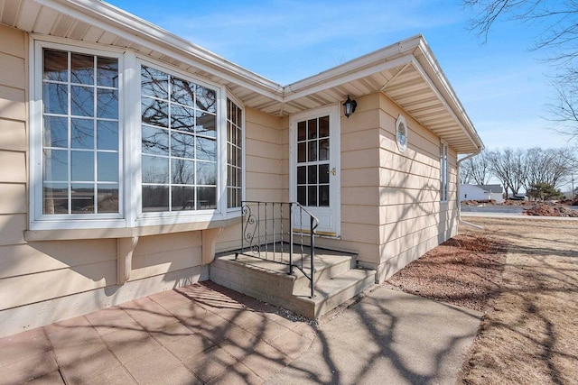 view of property entrance