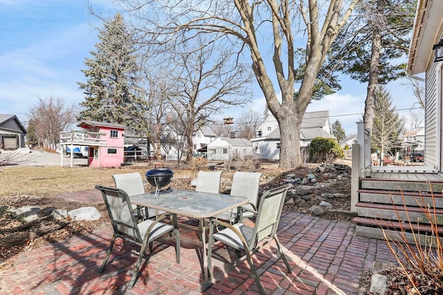 view of patio / terrace with outdoor dining space