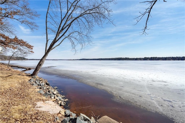 property view of water