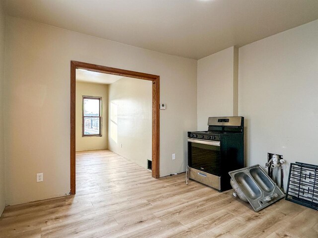 interior space with light wood-style floors