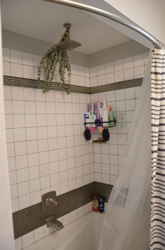 view of full bathroom