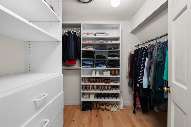 1914 Eastwood Ave, Janesville, WI 53545 - spacious closet with wood finished floors