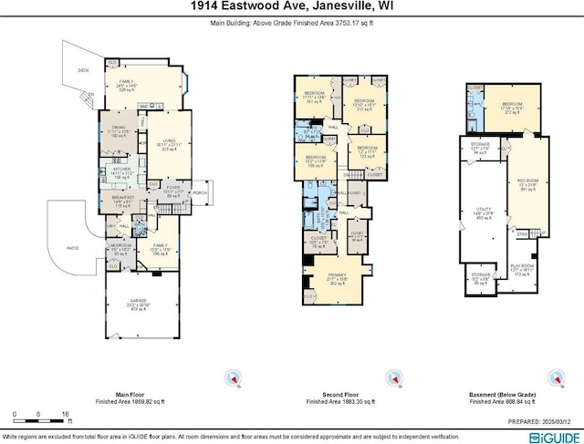 1914 Eastwood Ave, Janesville, WI 53545 - plan