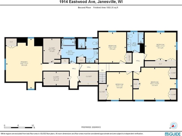 1914 Eastwood Ave, Janesville, WI 53545 - plan