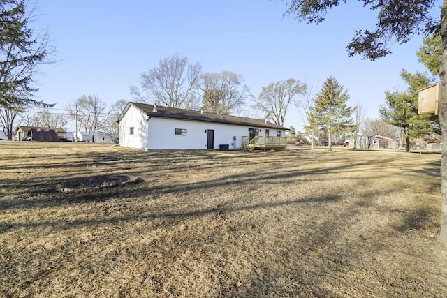 view of side of property