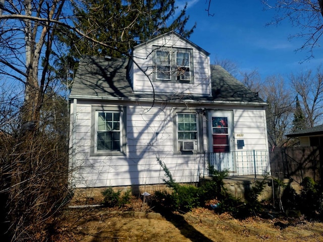 view of property exterior with cooling unit