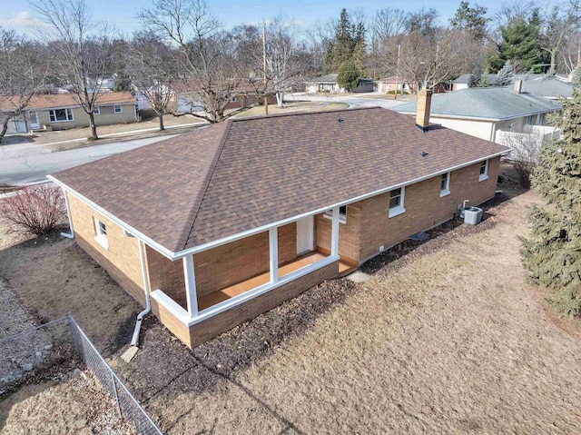 birds eye view of property featuring a residential view