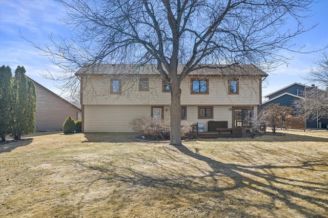 view of back of property