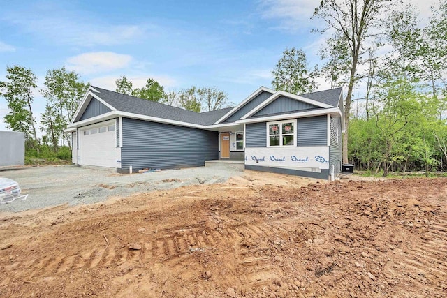 2570 Meyer Way, De Pere, WI 54115 - property in mid-construction with an attached garage and roof with shingles