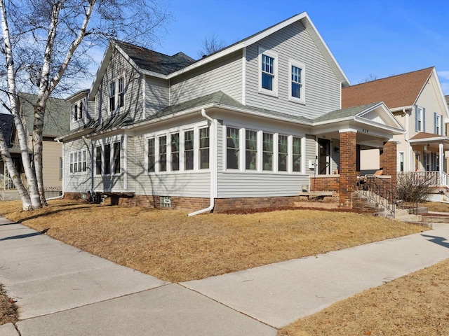 view of traditional-style home